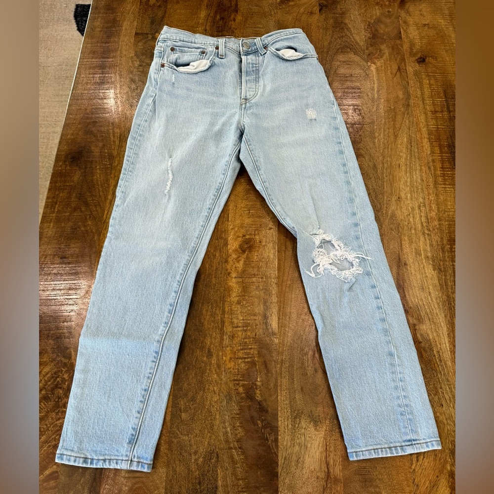 Levi’s 501 Distressed Jeans